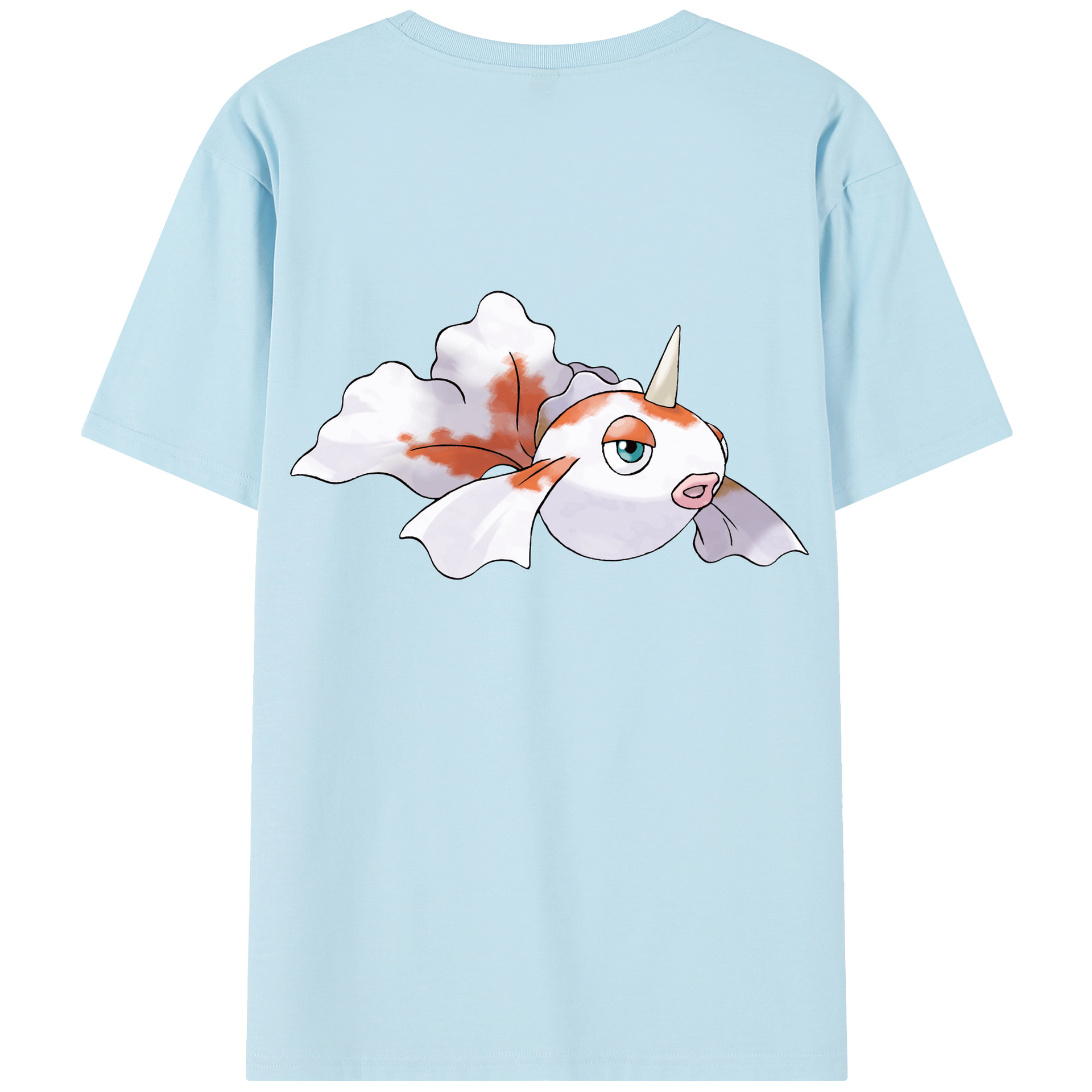 （画像用） ポケットモンスター Pokémon 綿100％半袖Tシャツ（背面プリント）
